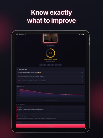 HookGenius iPad screenshot