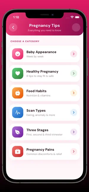 Pregnancy Tracker + Daily Tips screenshot 4