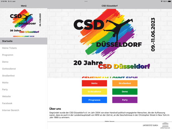 Screenshot #4 pour CSD Düsseldorf