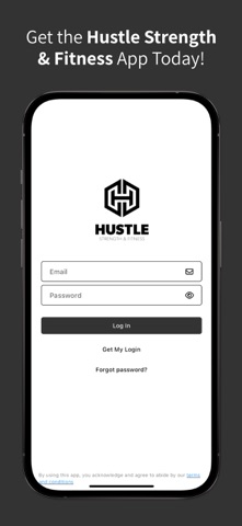 Hustle Strength & Fitness iPhone screenshot
