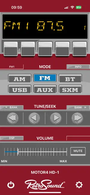 RetroSound Radio Control screenshot 1