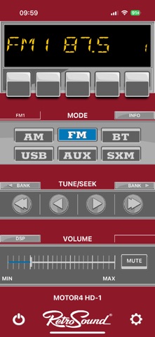 RetroSound Radio Control screenshot