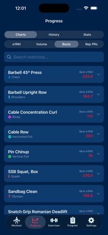 GymLedger-Gym Workout Tracking Screenshot 5 of 7