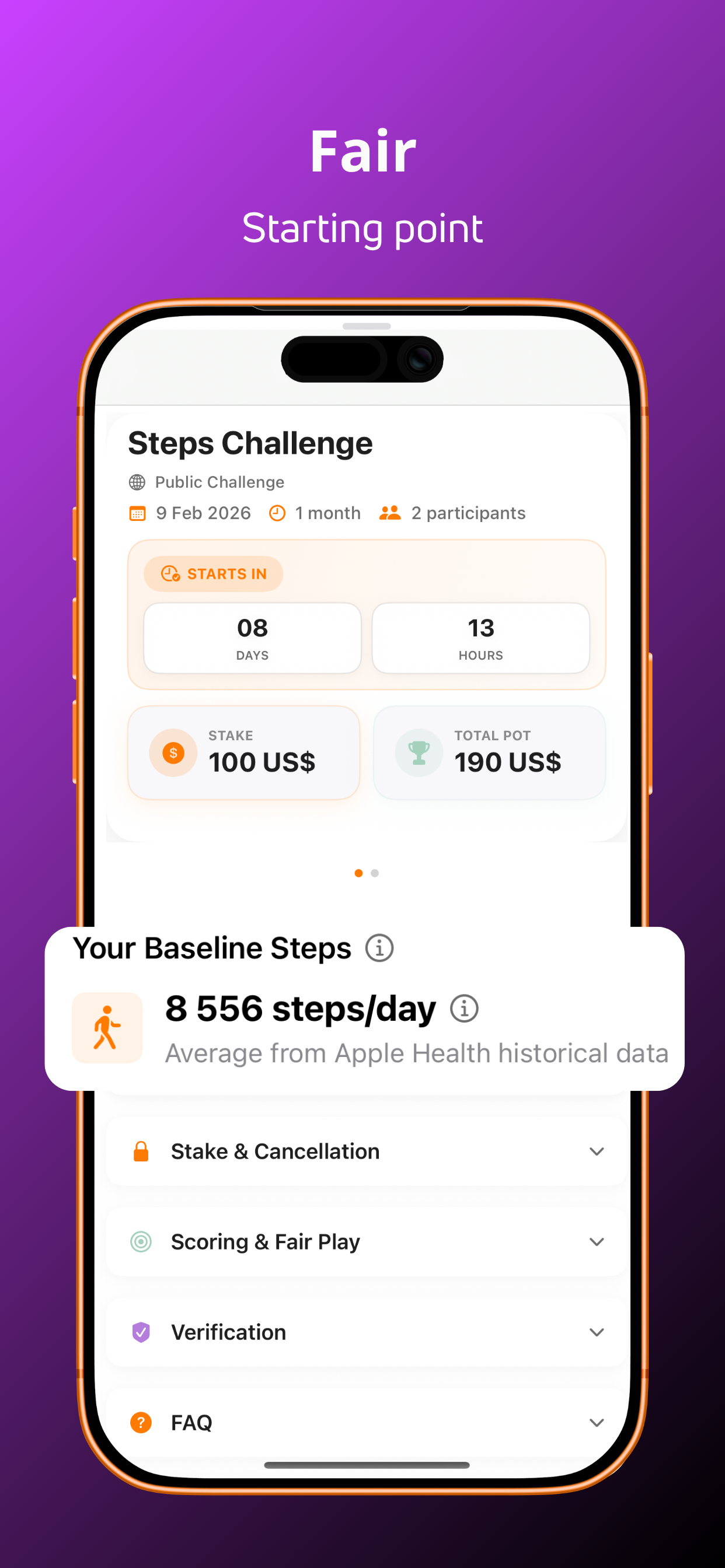Motiw8: Steps & Weight Loss