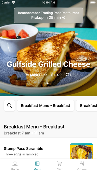 Beachcomber Trading Post iPhone screenshot 2 - Food & Drink app