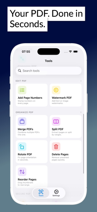 HeyPDF – PDF Editor & Tools Screenshot 2 of 3
