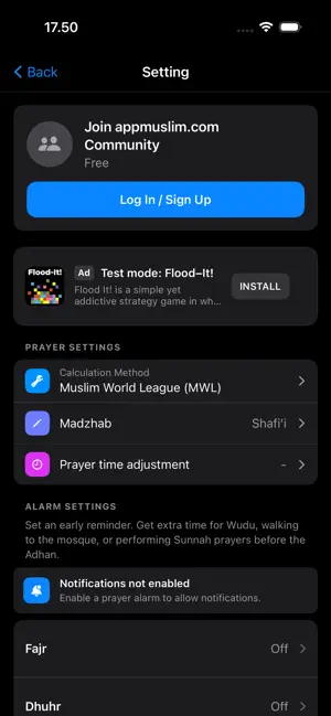 Salat Time: Offline Schedule screenshot 2