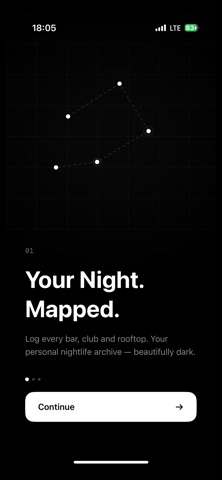 NOX — Map Your Night Screenshot 1 of 4