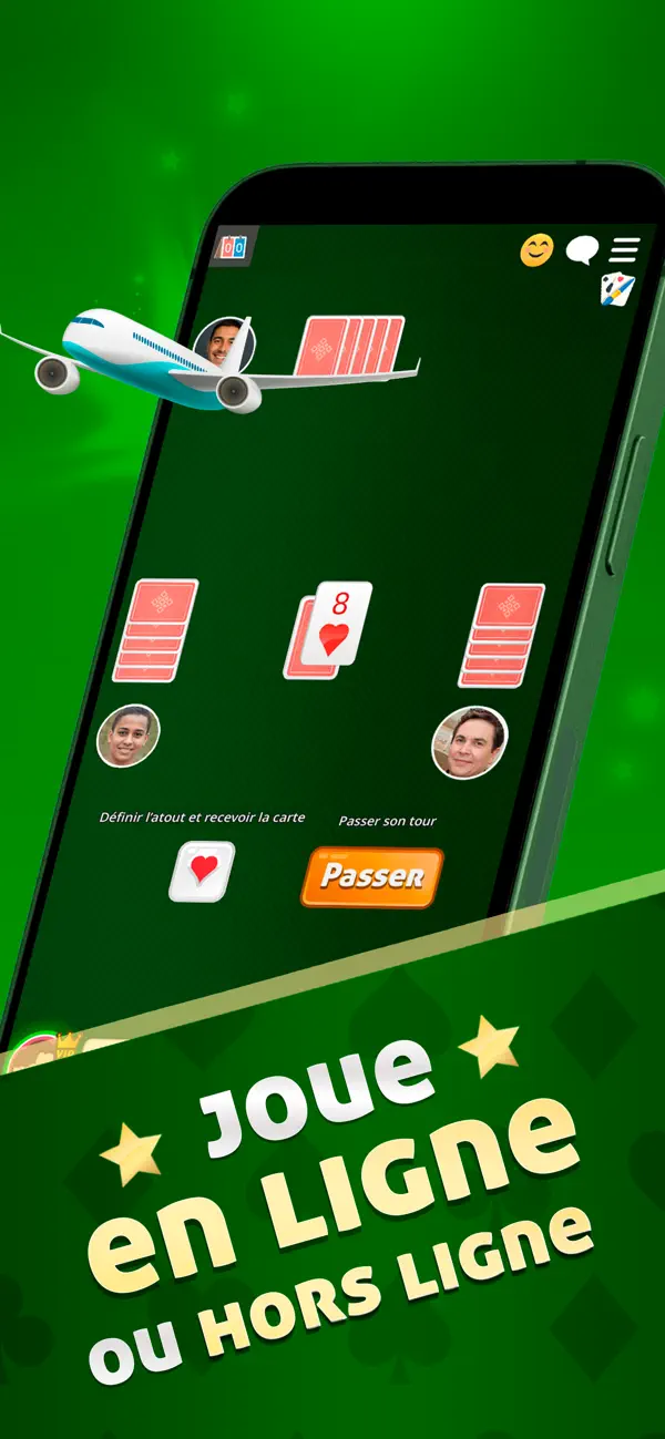 Screenshot #3 pour Belote - Jeu de Cartes