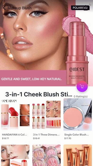 Cheap Cosmetic Store Online Screenshot