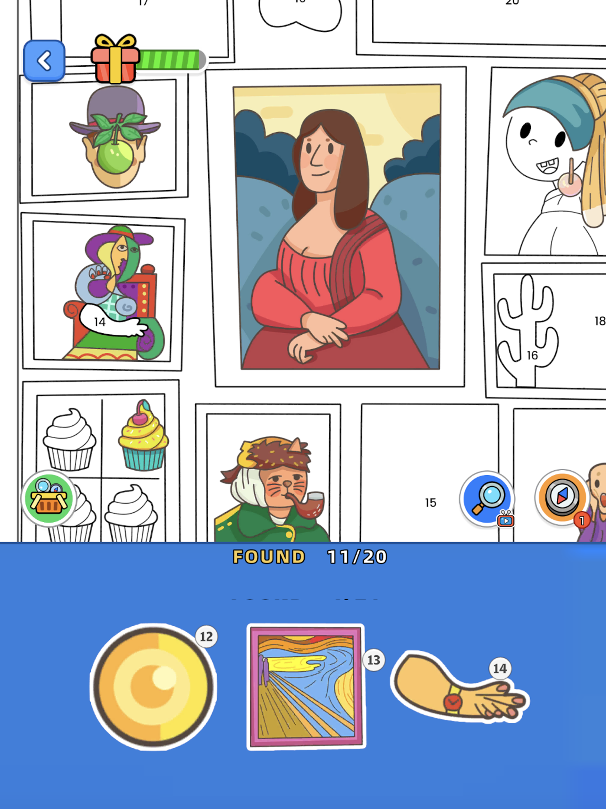 StickerBookCartoon