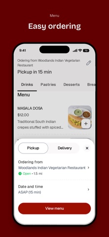 Woodlands Indian Vegetarian screenshot