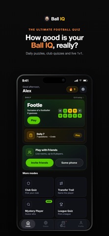 Ball IQ - Soccer Quiz iPhone screenshot