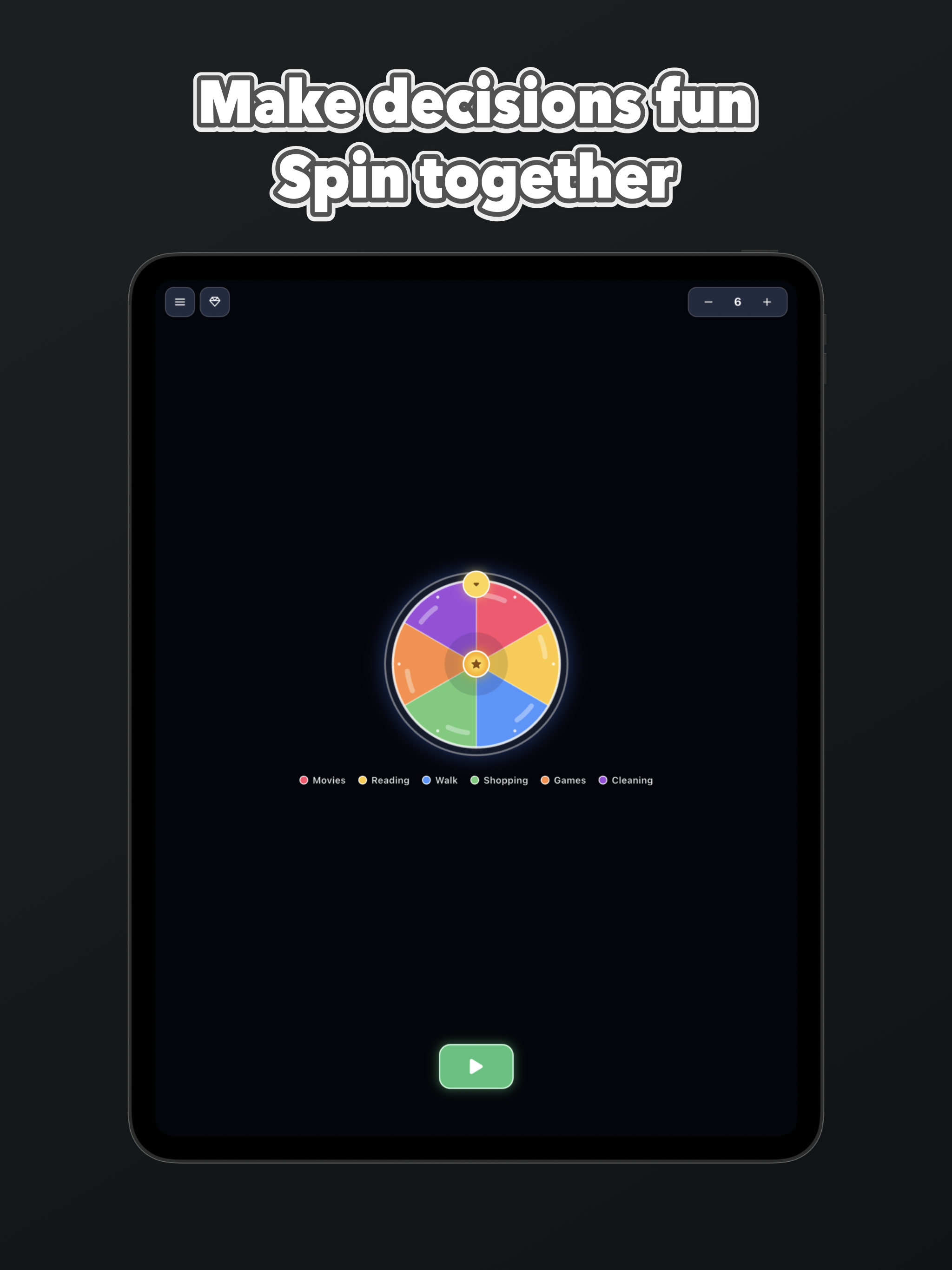 Random Picker - Tap & Decide