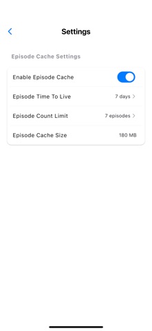 TAG Casts : Podcast player screenshot