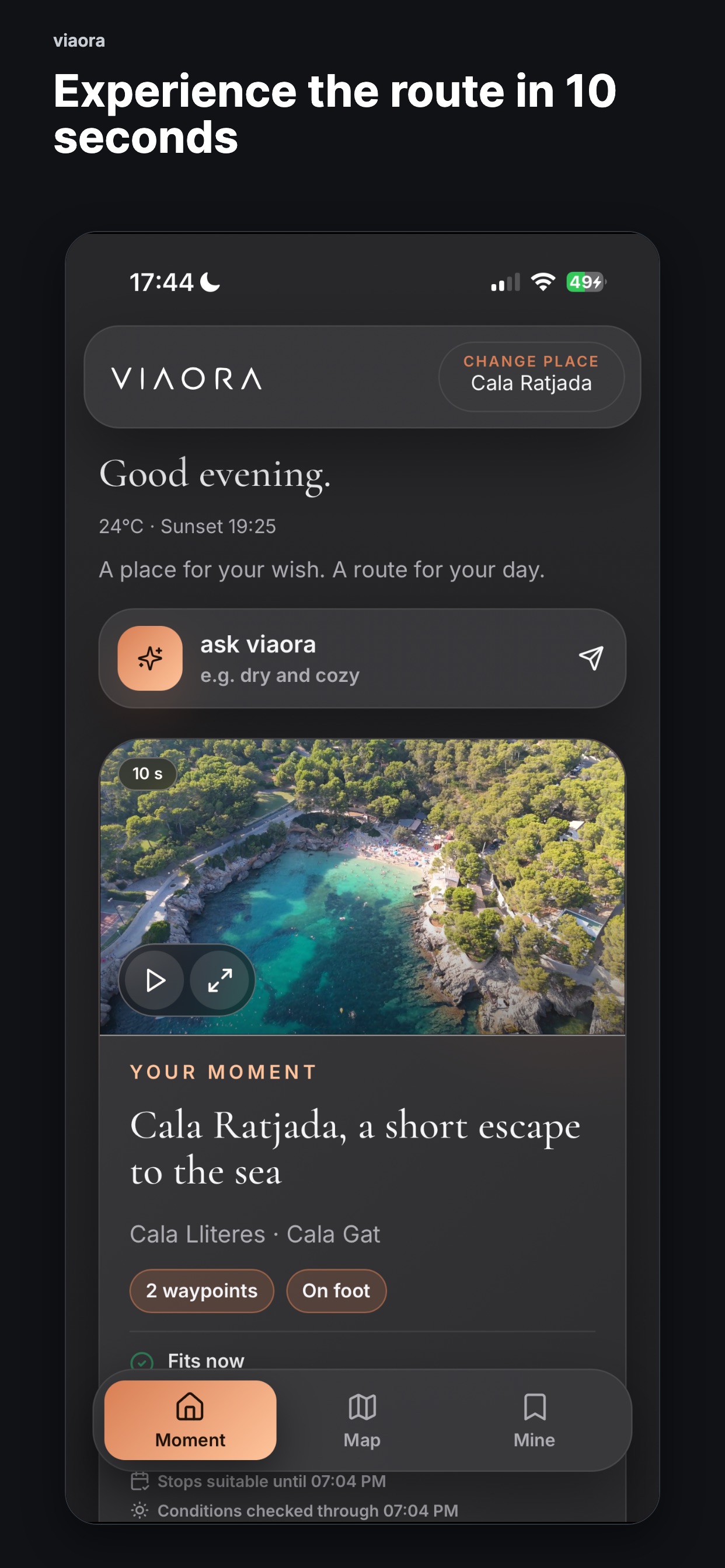 Screenshot 2 of viaora: Moments in Mallorca