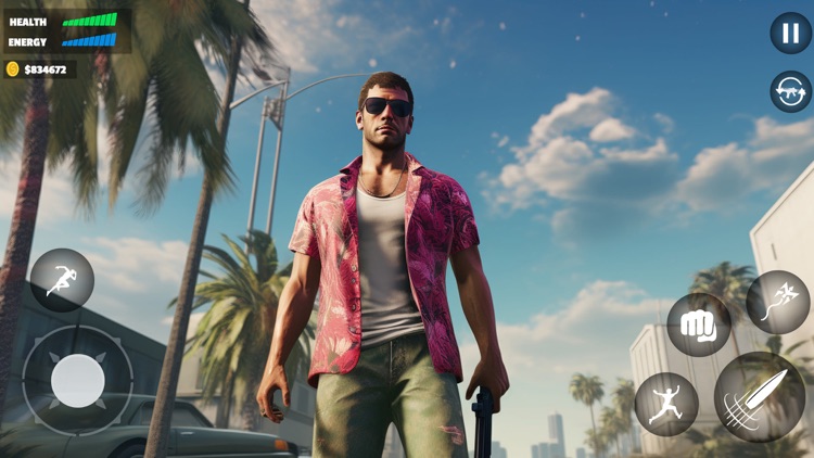 Vegas Gangster Crime City 3D screenshot-3