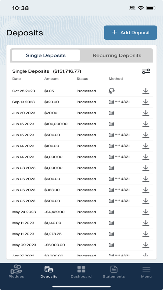 #10. Pledger Charitable (iOS) 由: Pledger Charitable