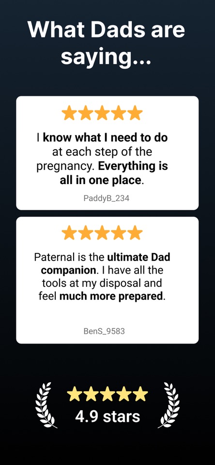 Paternal: Dad Pregnancy App screenshot 7