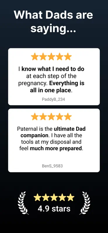 Paternal: Dad Pregnancy App screenshot 7 of 7