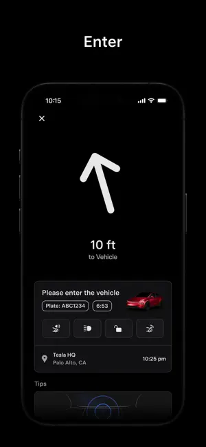 Tesla Robotaxi iPhone screenshot 2