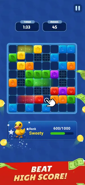Cube Blast: Toon & Toy Match screenshot 1