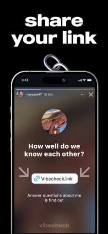 vibecheck: test your friends iPhone screenshot