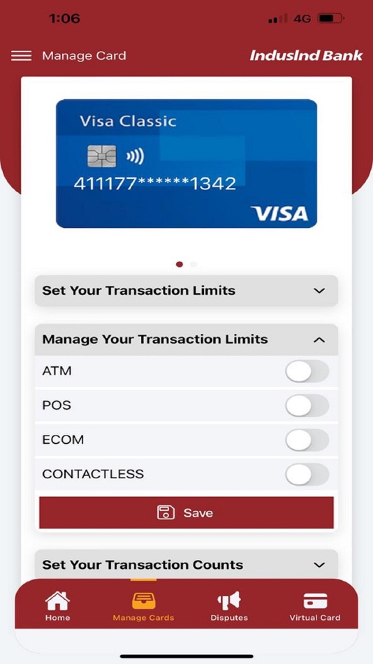 #3. IndusFX Card (iOS) 게시자: IndusInd Bank Limited