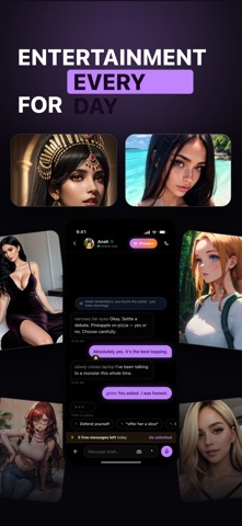 Privee AI - Chat, Talk, Play Screenshot 3 of 10