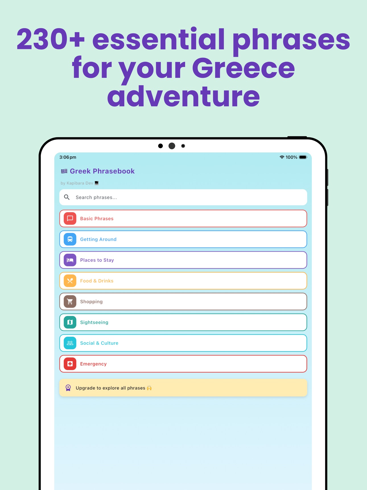 Screenshot 7 of Greek Phrasebook for Travel
