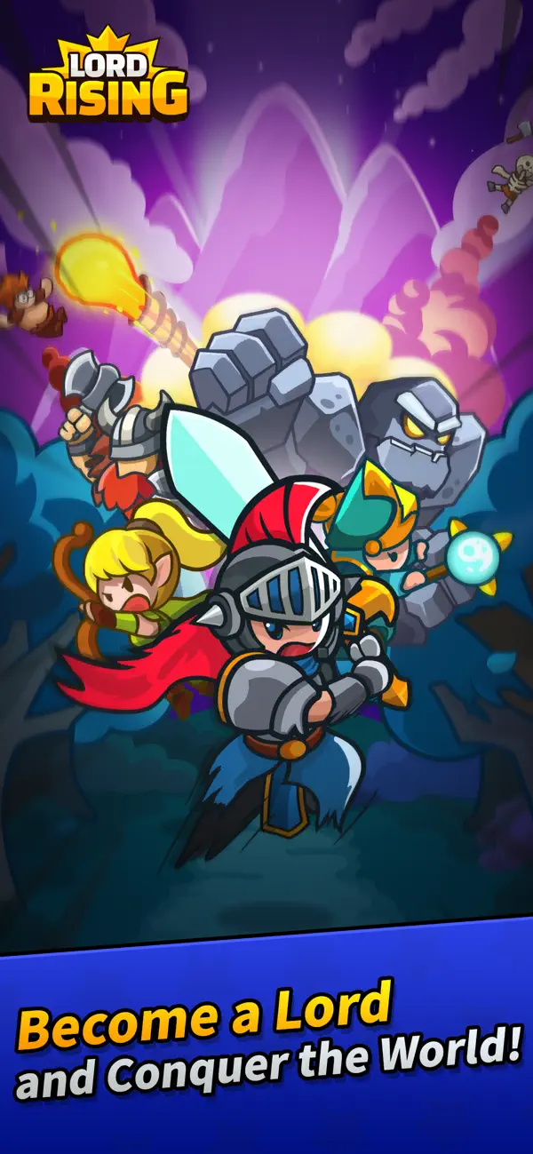 Lord Rising iOS Mod IPA screenshot 1 - iOS game interface