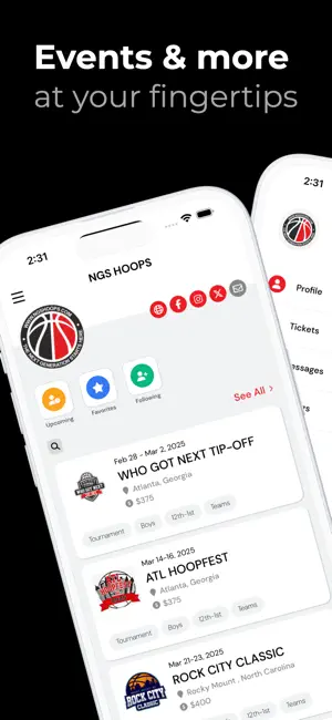 Next Generation Sports screenshot 1