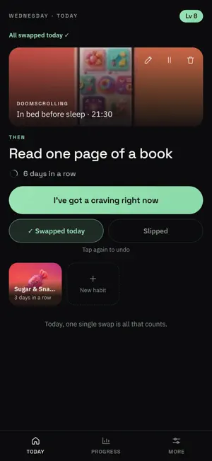 Swaply: Change Your Habits screenshot 1