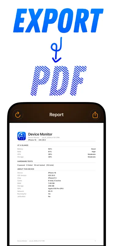 Device Monitor & Device Info screenshot 6 of 6
