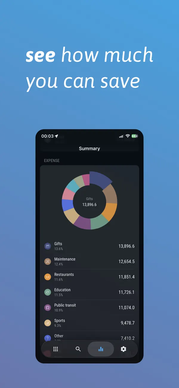 #5. Daily Ledger: Just Expenses (iOS) By: Rade Simikic