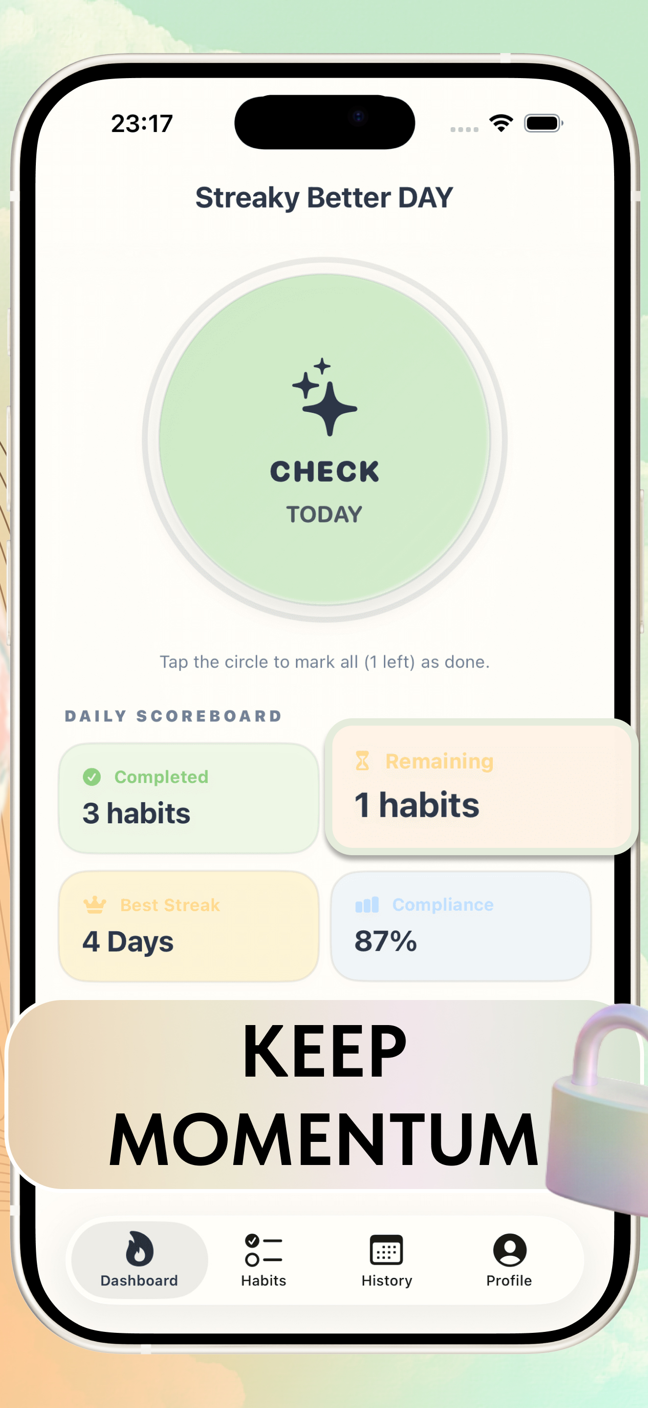 Streaky Better Day screenshot 2