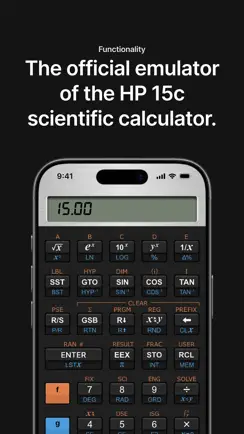 HP 15c Calculator iPhone image 1