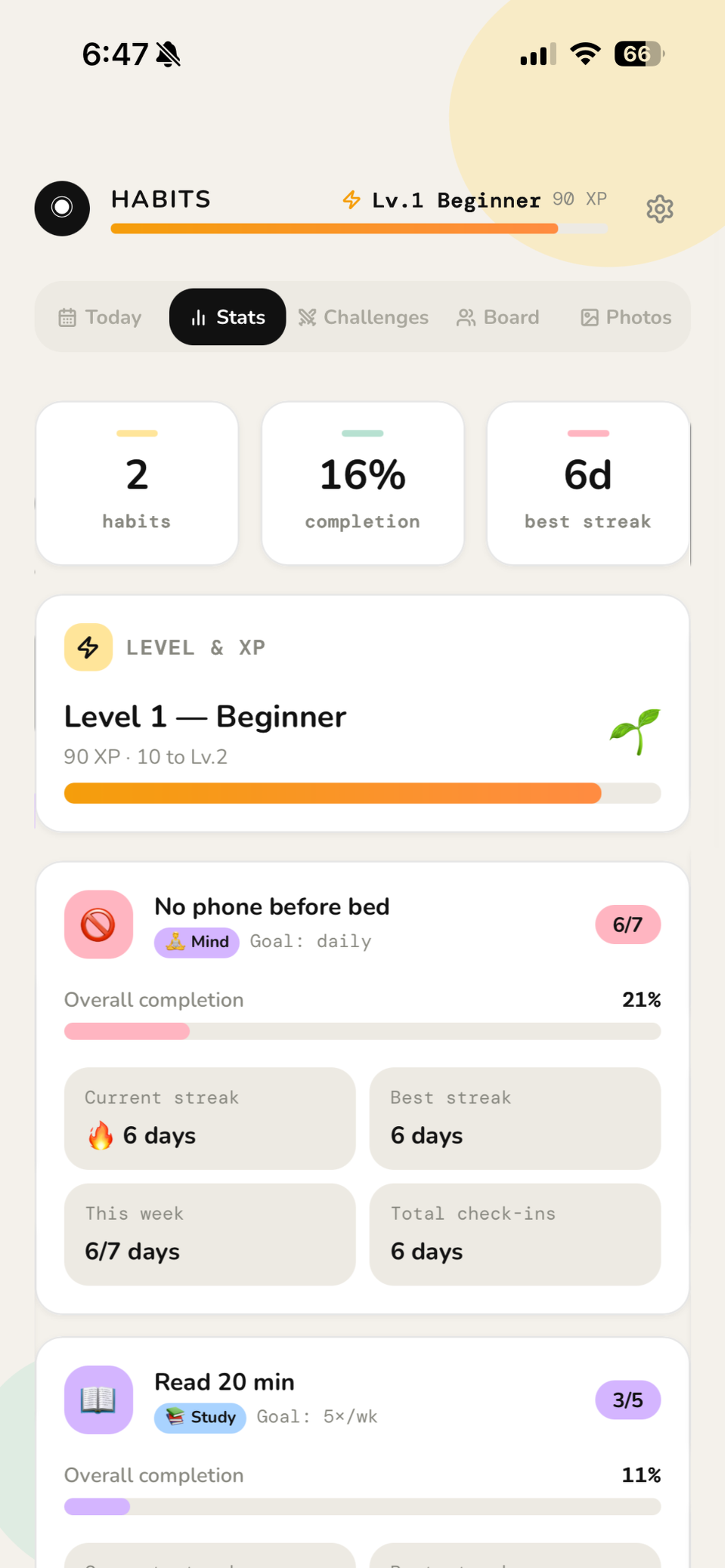 Clean Habits screenshot 3