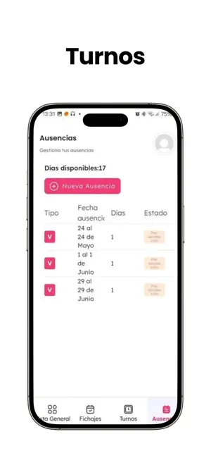 ClockHR screenshot 4
