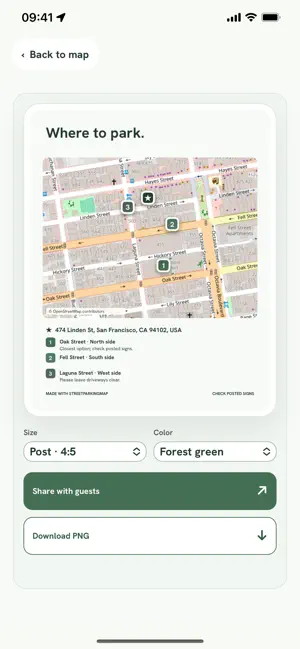 StreetParkingMap: Event Maps screenshot 1