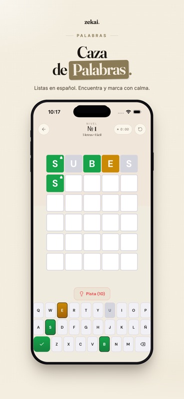 Zekai: Sudoku Palabras Lógica screenshot 3