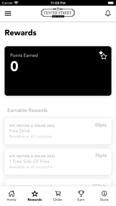 Center Street Eatery Screenshot