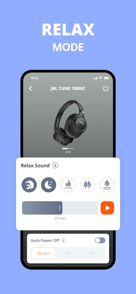 JBL Headphones - Tranquility Features