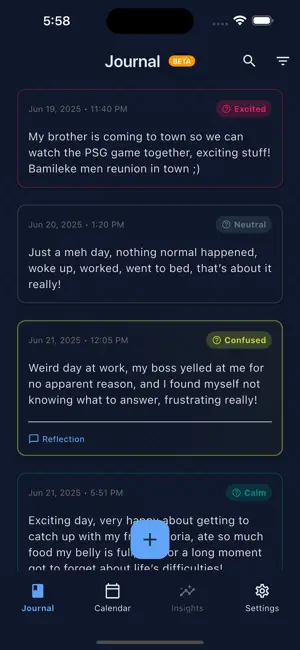 Companion - Your Daily Journal screenshot 1