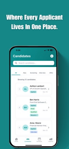 RecruitFlow screenshot
