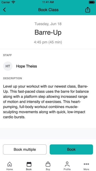 B.YOU Fitness & Workouts Screenshot