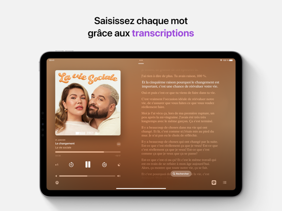 Screenshot #6 pour Apple Podcasts