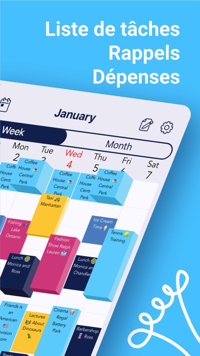Screenshot #2 pour Planning travail Organisateur