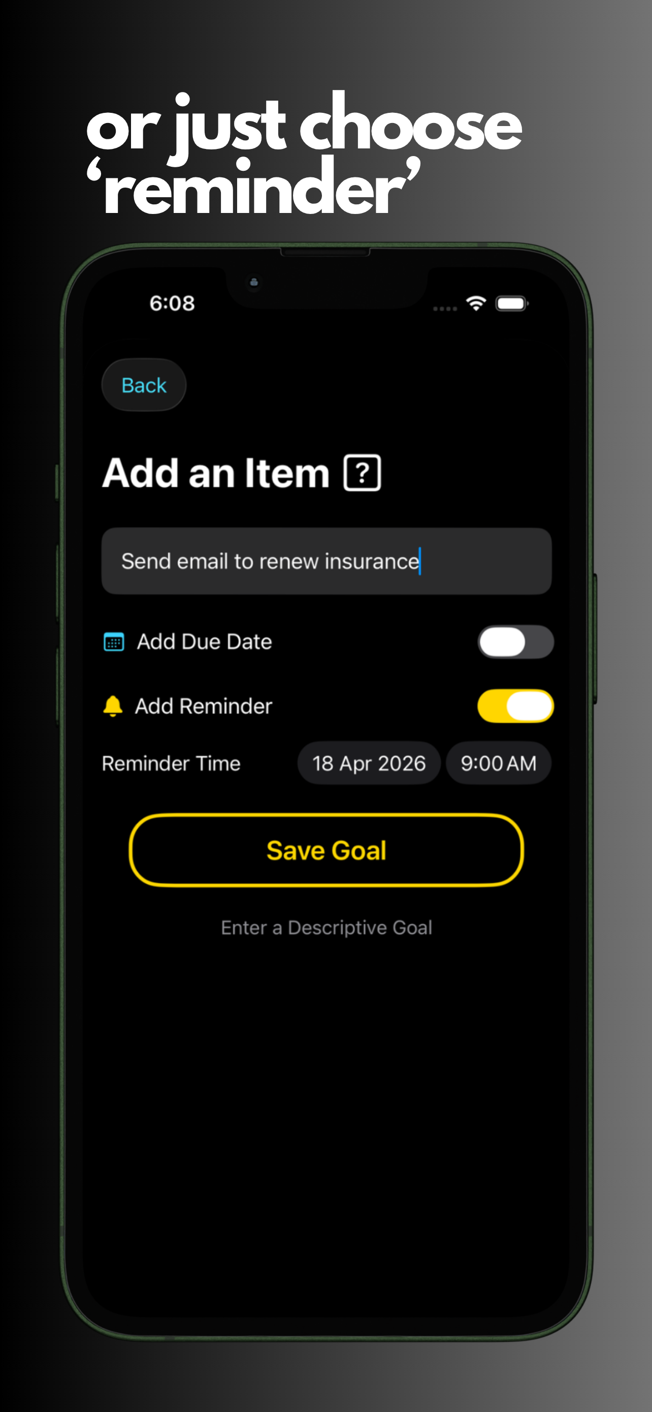 Goals - To Do List & Reminders screenshot 4