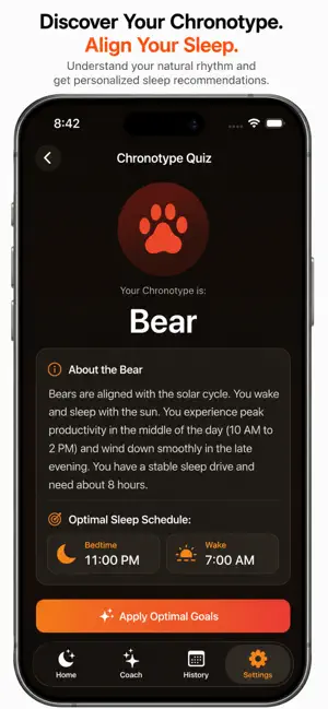 SleepWise: Tracker & Coach screenshot 4
